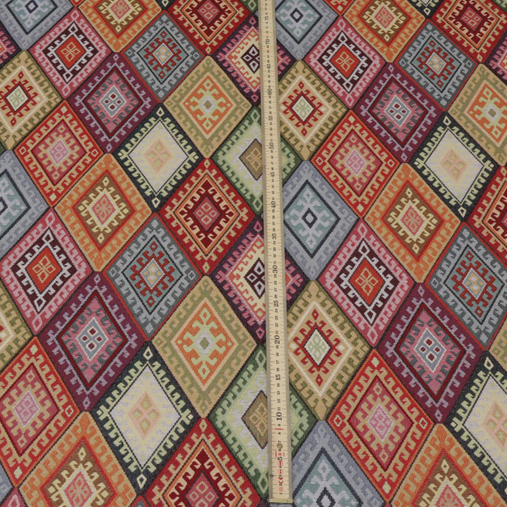 Persian Empire Multi Kilim Tapestry Room Fabric