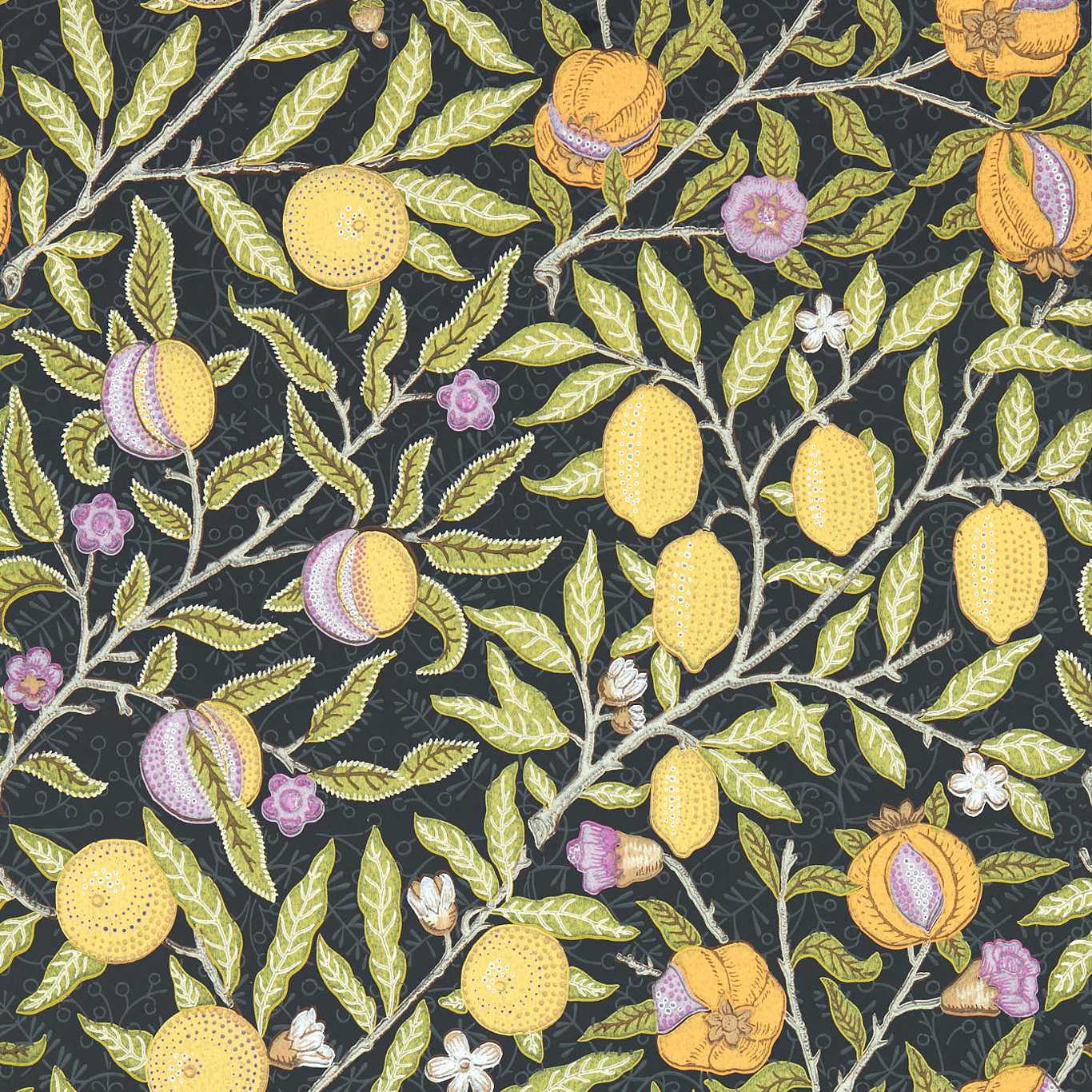 Fruit Wallpaper - Yellow - Bedford Park