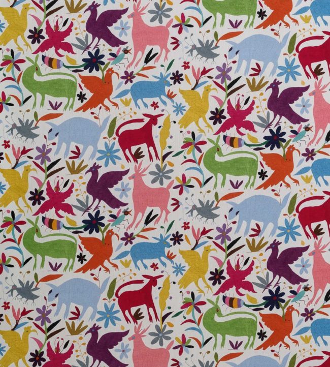 Tiki Tiki Fabric - Multicolor 