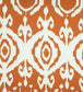 Volcano Outdoor Fabric - Orange 