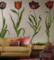 Tulips Room Wallpaper - Multicolor