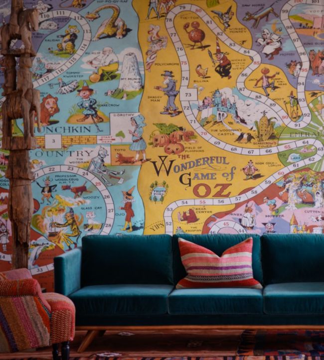 Oz Room Wallpaper - Multicolor
