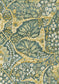 Alhambra 100 Wallpaper - Green - Lewis & Wood