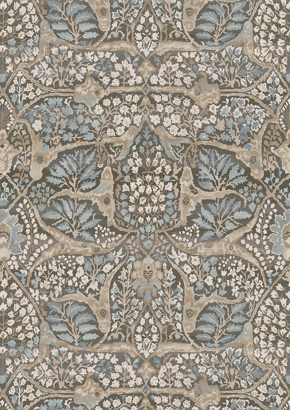 Alhambra 50 Wallpaper - Brown - Lewis & Wood