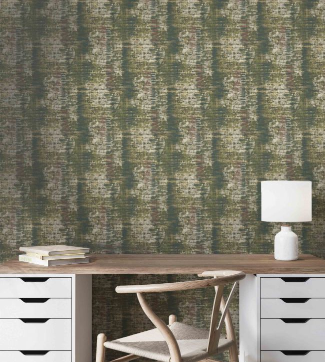 Bazaar Room Wallpaper - Green