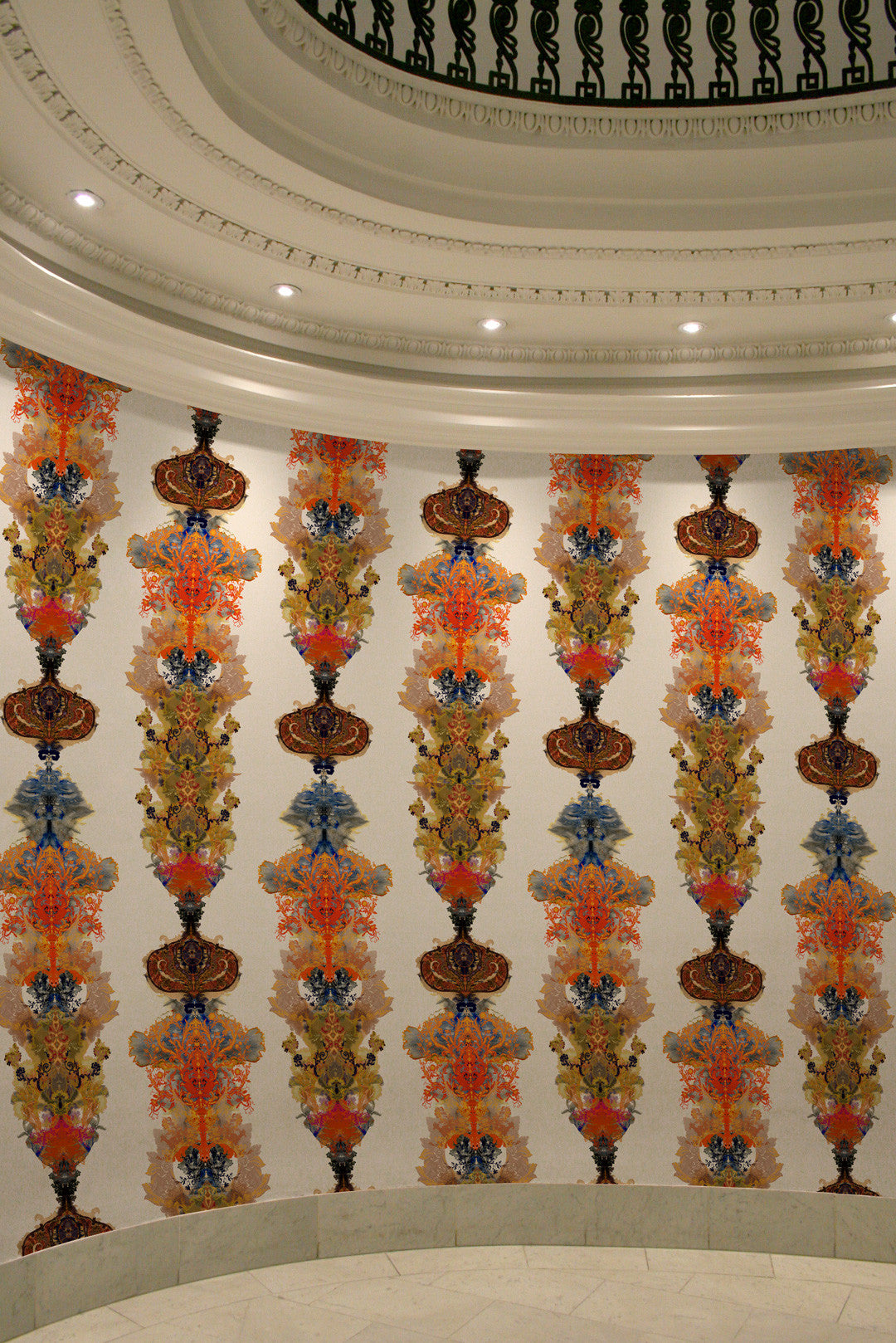 Grand Blotch Damask Room Wallpaper 3 - Multicolor