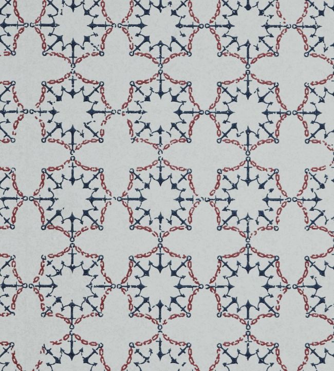 Anchor Tile Wallpaper - Gray