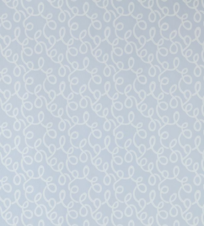 Vermicelli Wallpaper - Blue