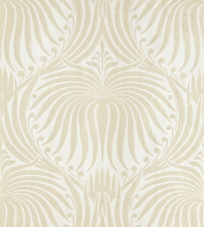 Lotus Wallpaper - Cream