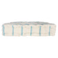 Austin Stripe Aqua Floor Side Cushion