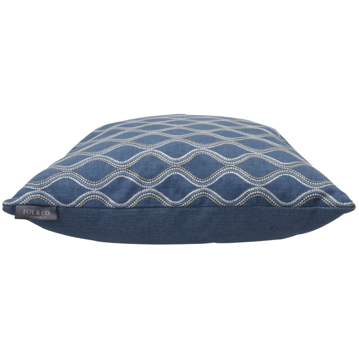 Pavillion Denim Side Cushion