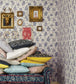 Beasties Paper Room Wallpaper - Blue