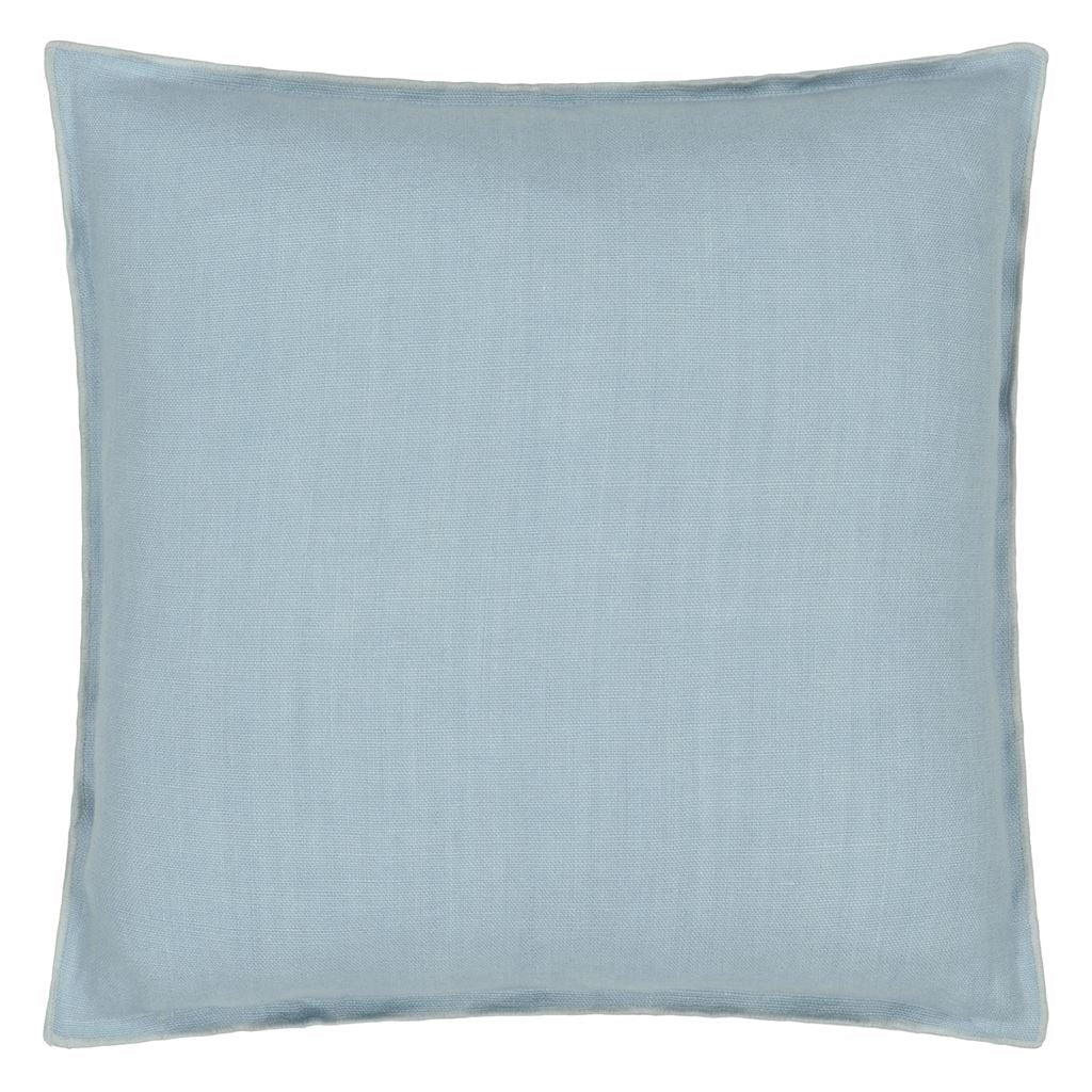 Brera Lino Linen Cushion - Blue