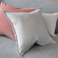 Brera Lino Room Linen Cushion 2 - Blue