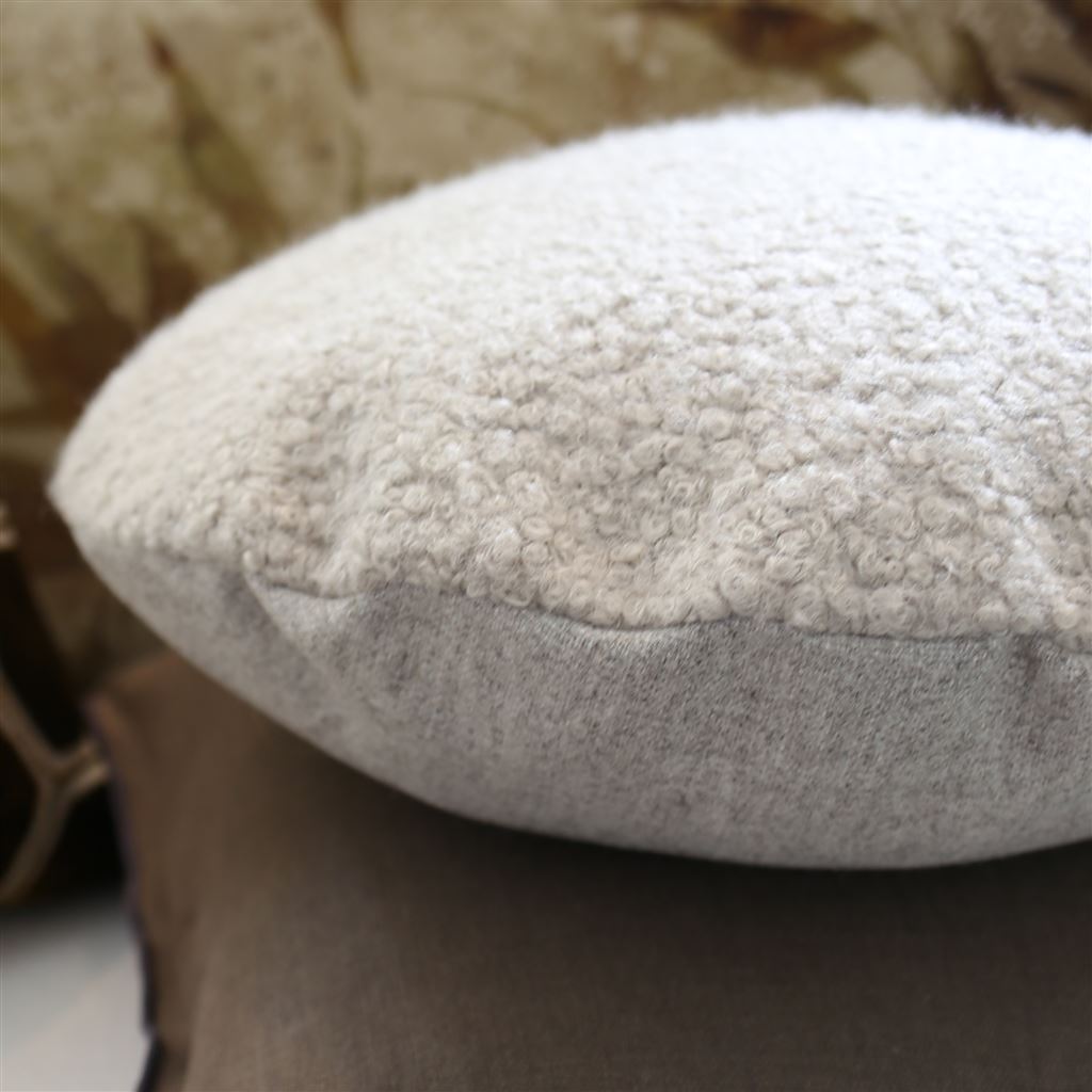 Baluchi Boucle Room Cushion 3 - Gray