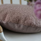 Baluchi Boucle Room Cushion 3 - Pink