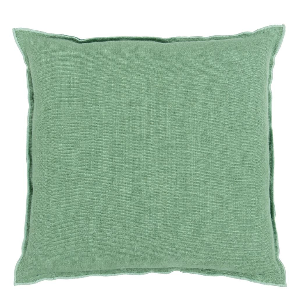 Brera Lino Room Linen Cushion - Teal