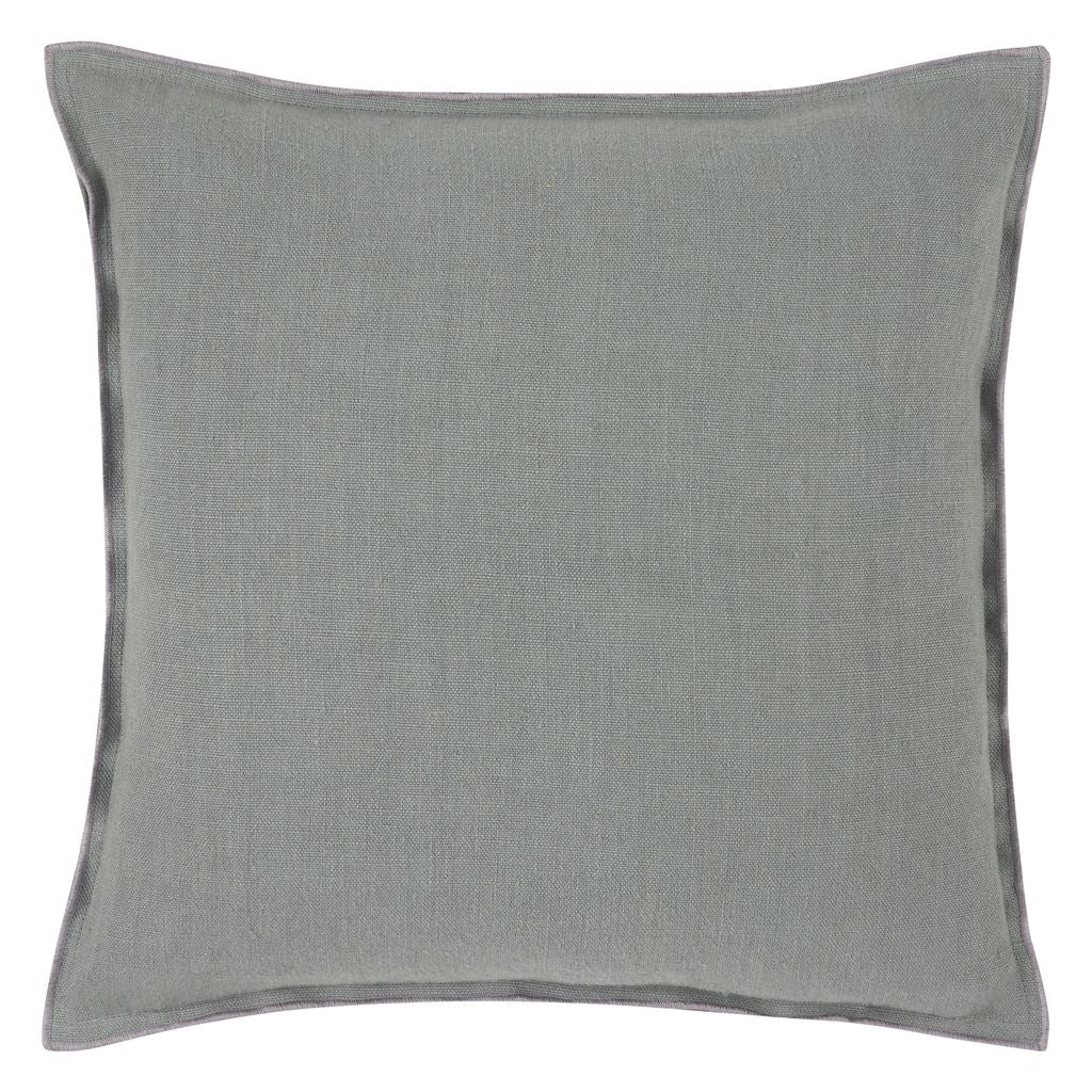 Brera Lino Room Linen Cushion - Gray