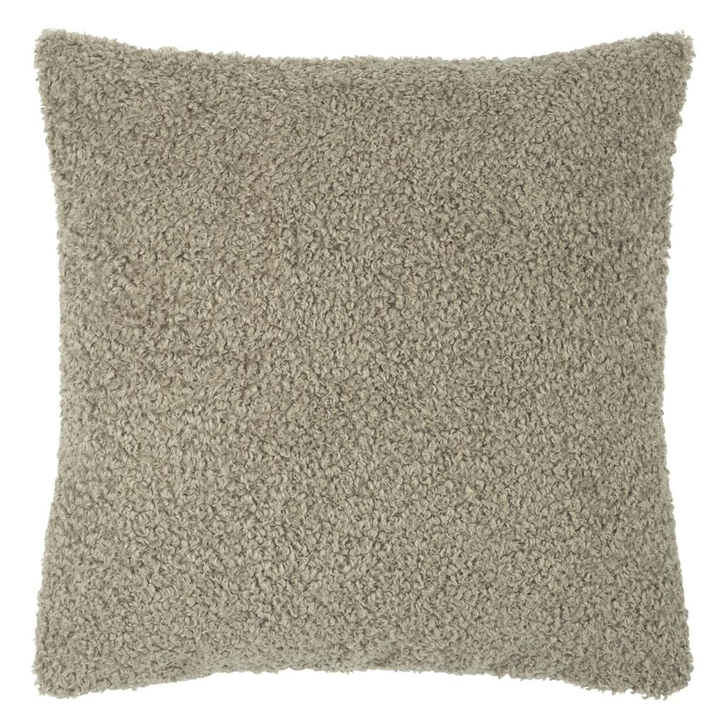 Merelle Faux Fur Room Cushion - Gray