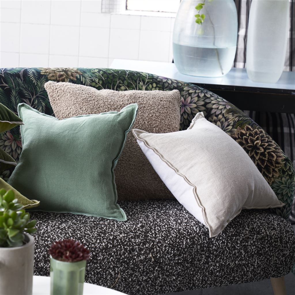 Merelle Faux Fur Room Cushion 6 - Gray