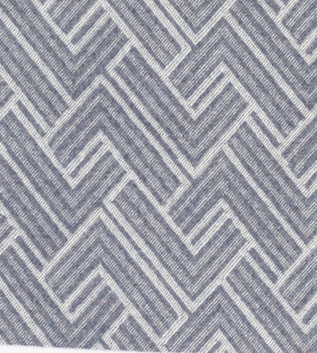 Chevron Fabric - Blue 