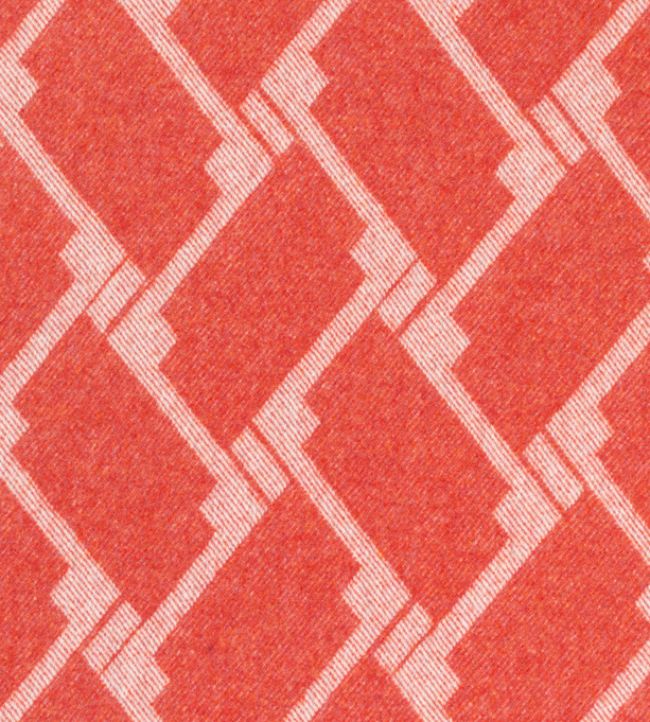 Geometric Fabric - Orange