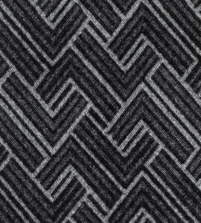 Chevron Fabric - Black