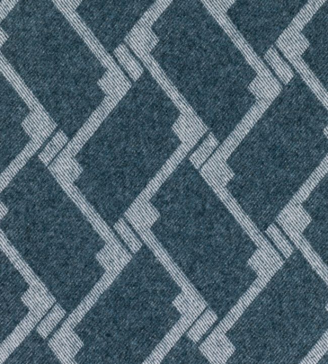 Geometric Fabric - Teal