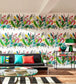 Urban Tropic Room Wallpaper - Multicolor