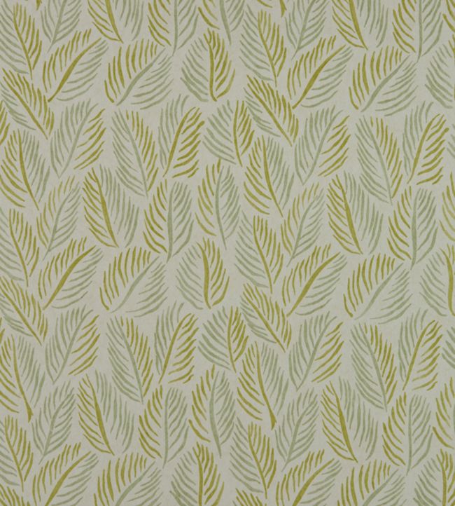 Armature Feuilles Wallpaper - Green