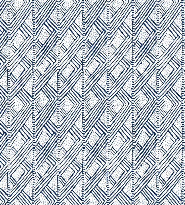 Belge Wallpaper - Blue