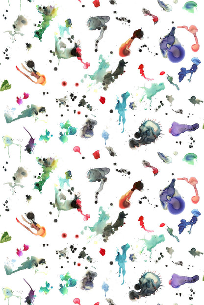 Kaleido Splodge Fabric - Multicolor