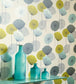 Dandelion Clocks Room Wallpaper - Teal