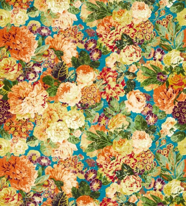 Very Rose And Peony Wallpaper - Multicolor 