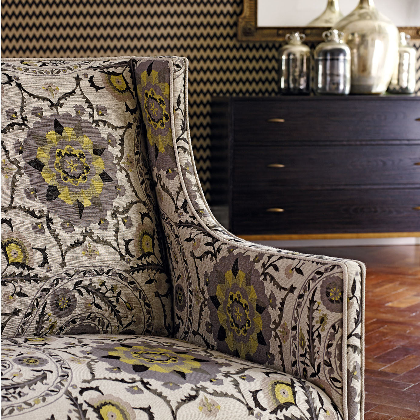 Anthos Room Fabric - Gray