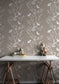 Birdbranch Stripe Room Wallpaper - Gray