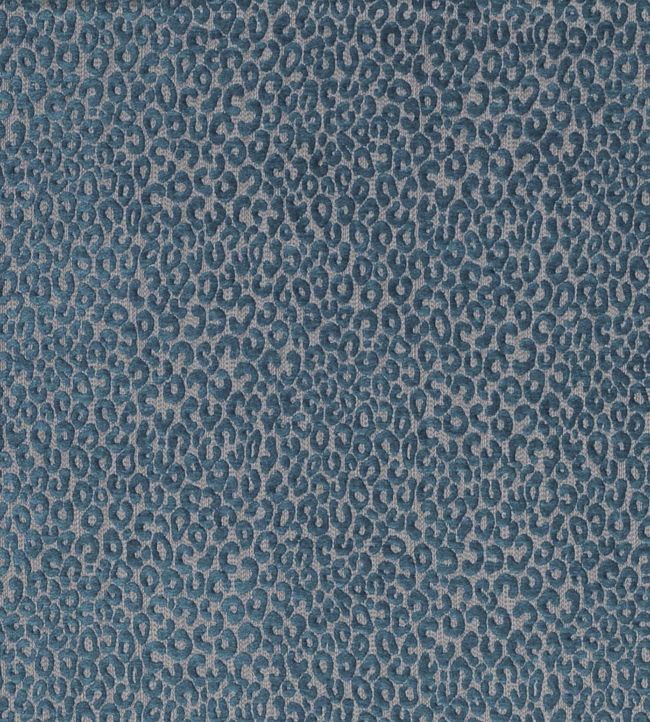 Cheetah Fabric - Blue 