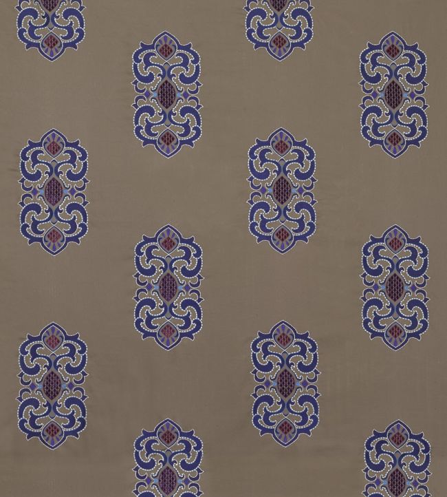 Empress Fabric - Brown