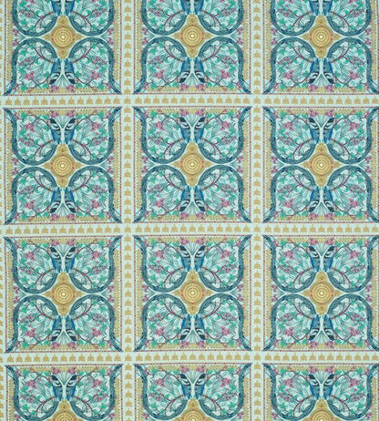 Lyrebird Fabric - Teal 