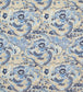 Imperial Dragon Fabric - Blue