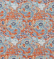 Imperial Dragon Fabric - Orange 