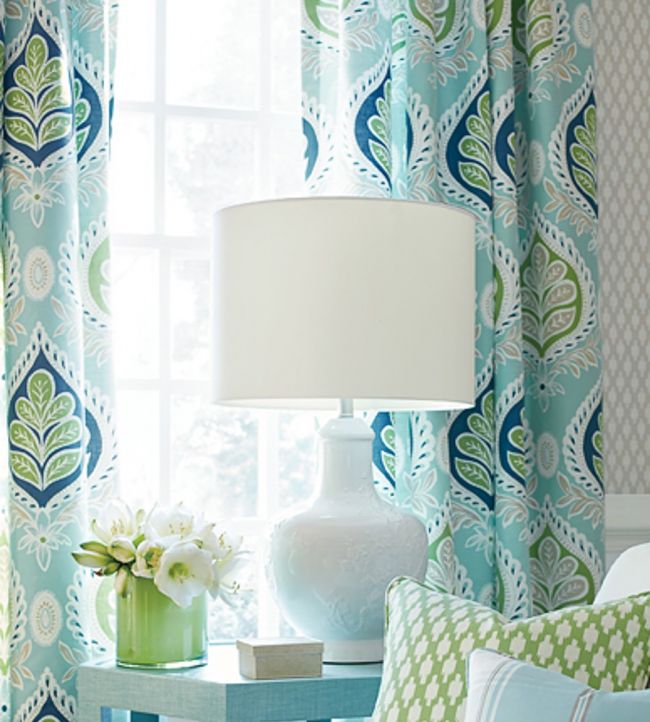 Midland Room Fabric - Green