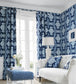 Halie Room Fabric - Blue