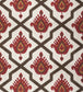 Myanmar Ikat Fabric - Red