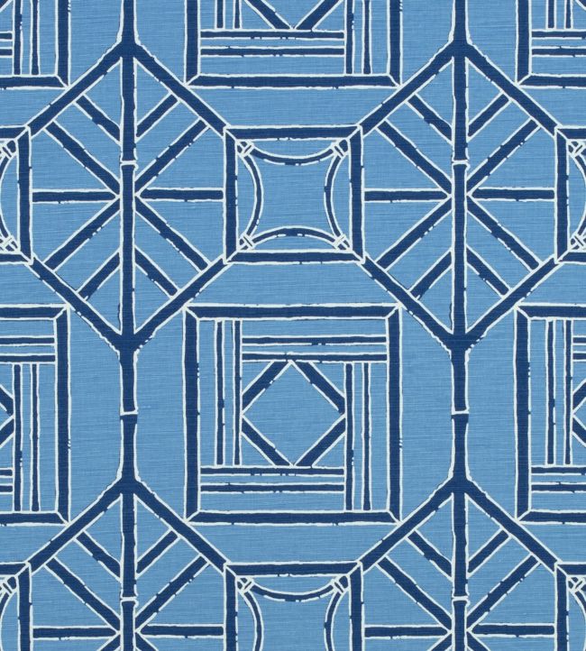 Shoji Fabric - Blue