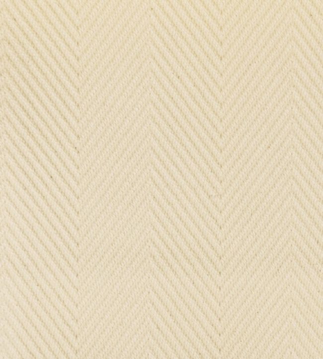 Plantation Herringbone Fabric - Cream