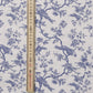 Isabelle Bird Toile Mini Blue Cotton Double Width Fabric