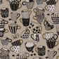 Bon Café Fabric - Black