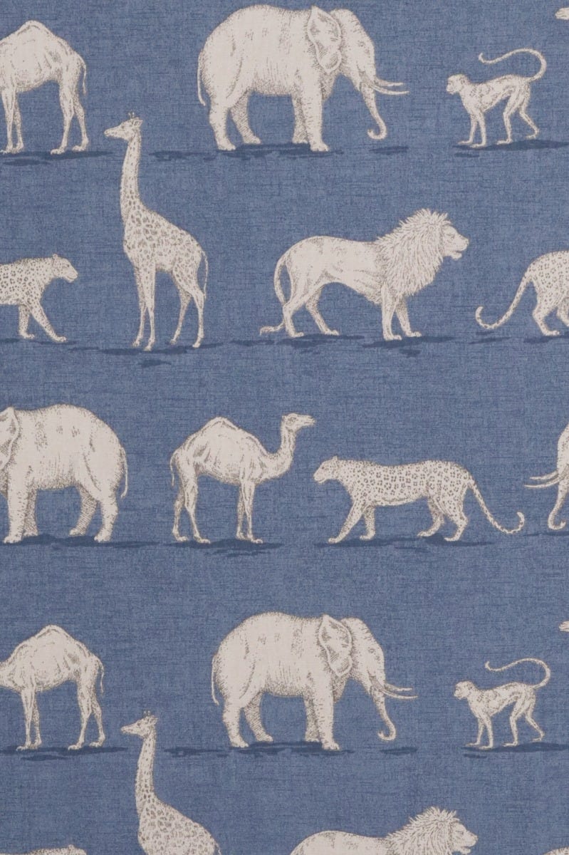 ILIV Prairie Animals Denim Fabric