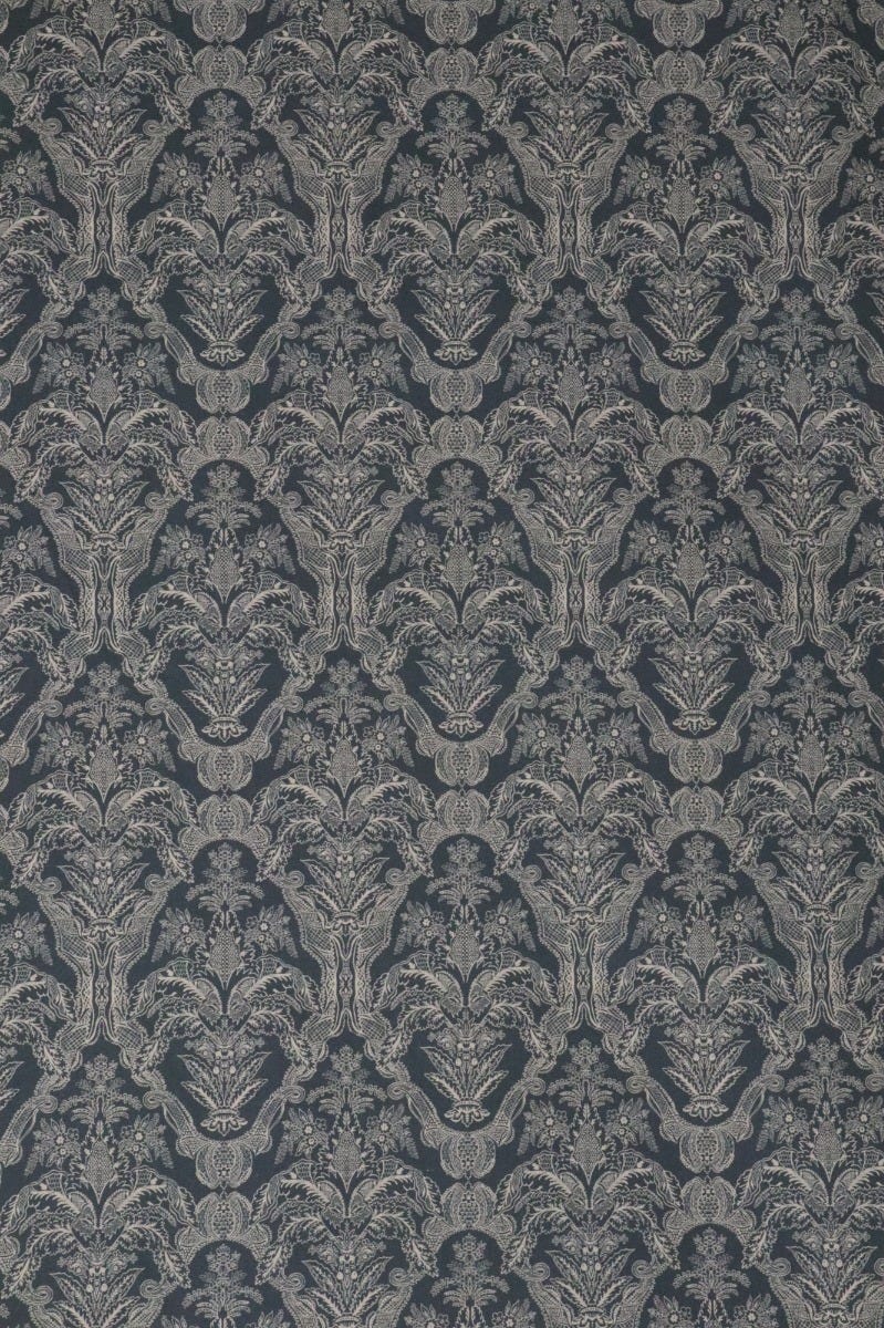 Siena Indigo / White Fabric